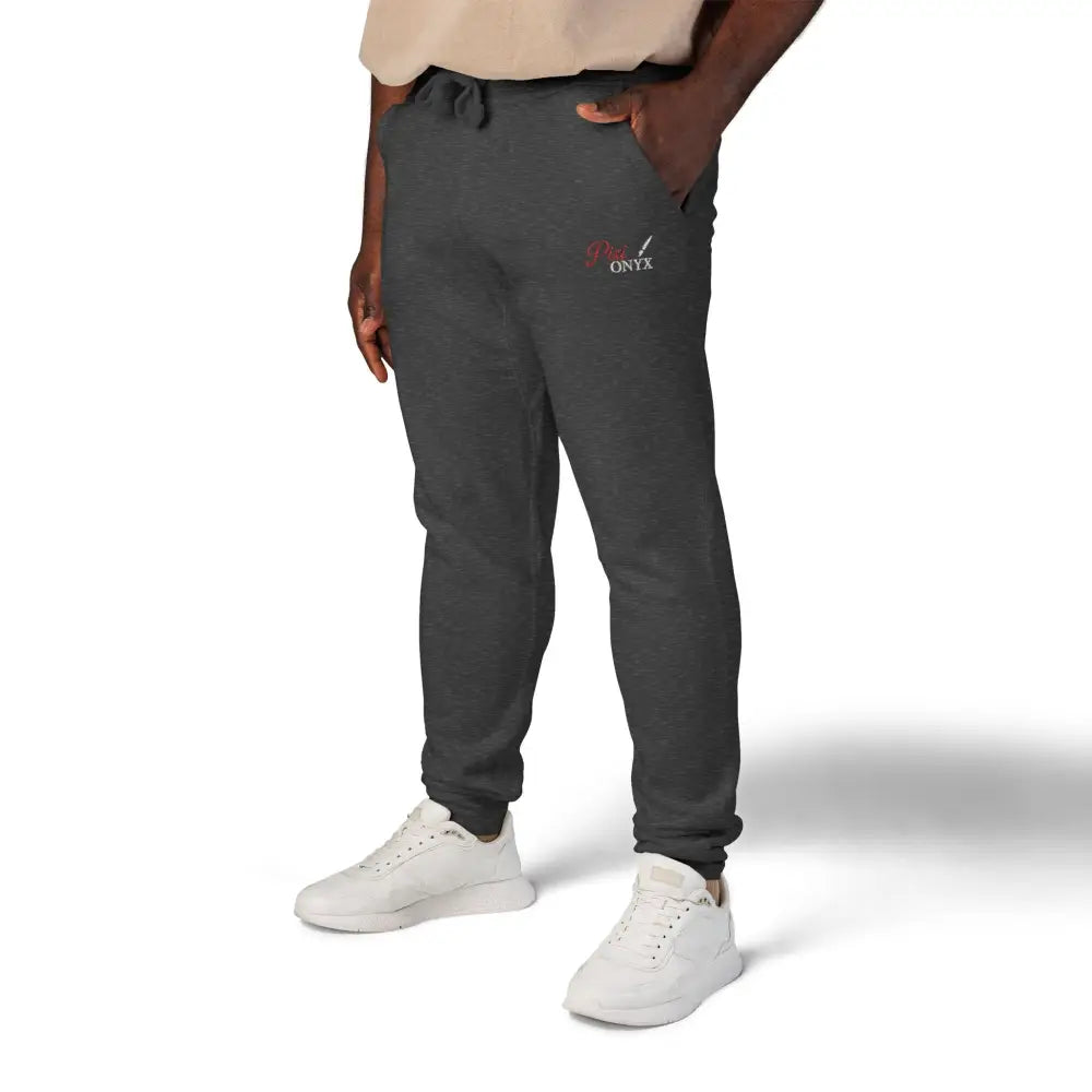 PixiOnyx Cozy Unisex fleece sweatpants with drawstring waist and ribbed cuffs for relaxation