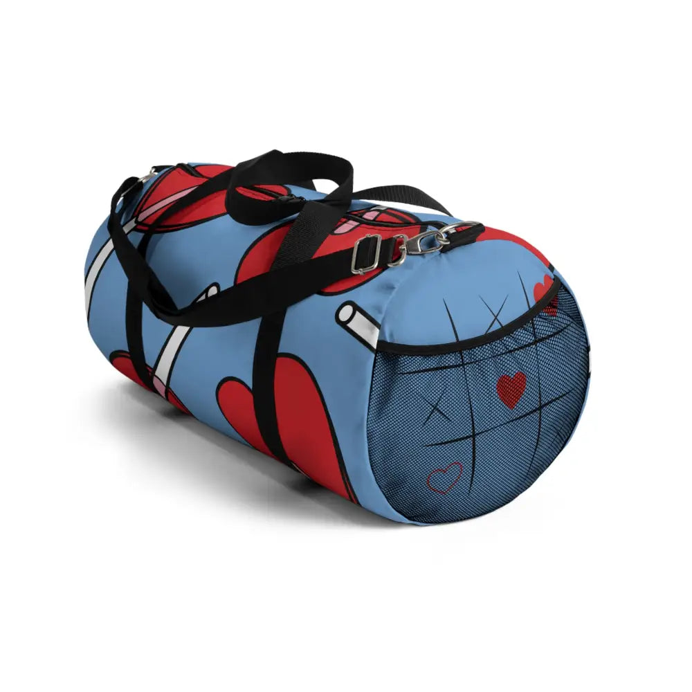 Playful Lollipop Duffel Bag Perfect for Gym Travel Kids Birthday Parties Candy Lovers Bags