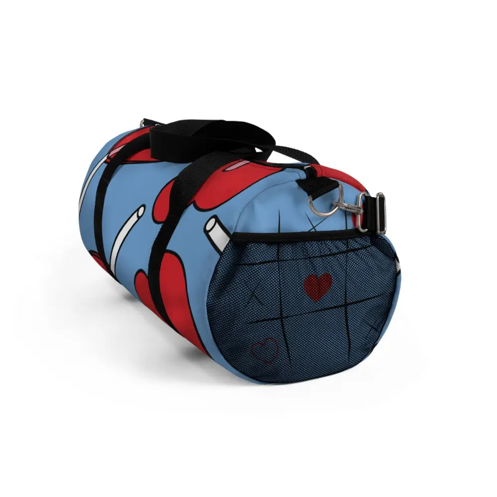 Playful Lollipop Duffel Bag Perfect for Gym Travel Kids Birthday Parties Candy Lovers Bags