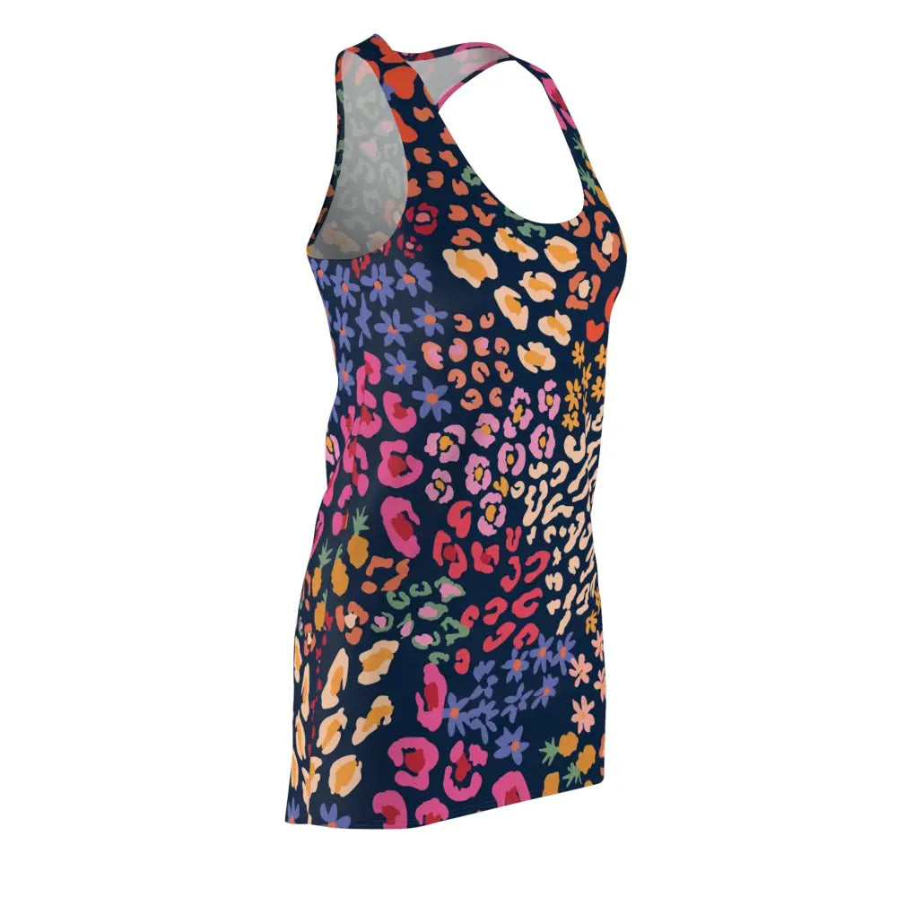 Sleeveless patterned dress with floral design from PixiOnyx Summer Statementwear