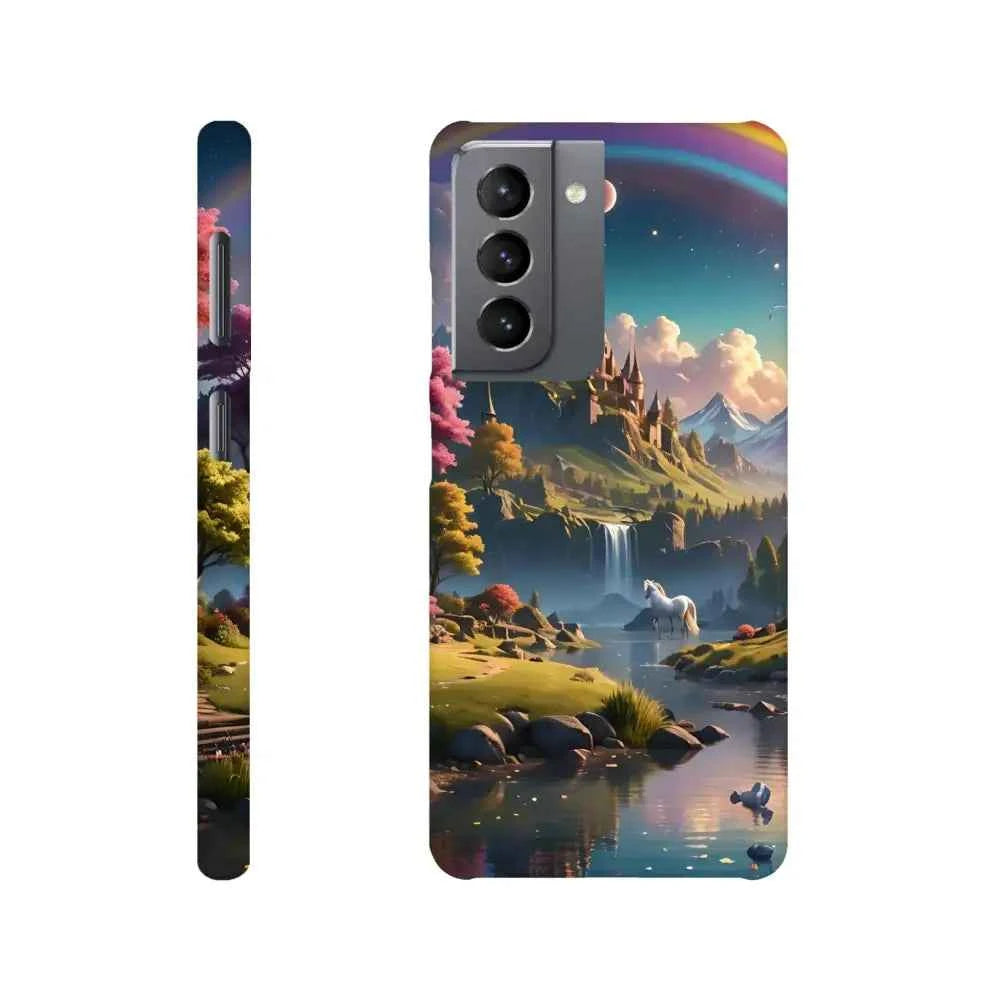 Realm of the Rainbow Crown – Slim Samsung Fantasy Case | PixiOnyx