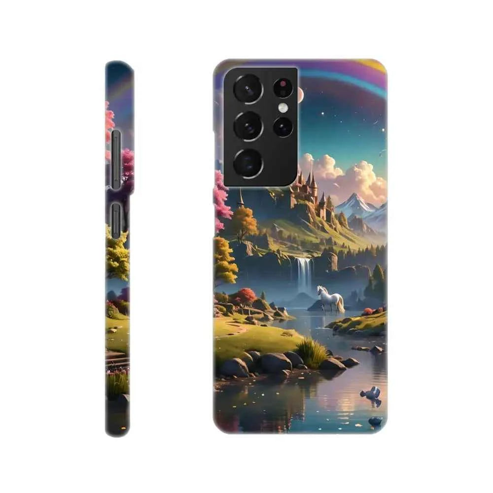Realm of the Rainbow Crown – Slim Samsung Fantasy Case | PixiOnyx