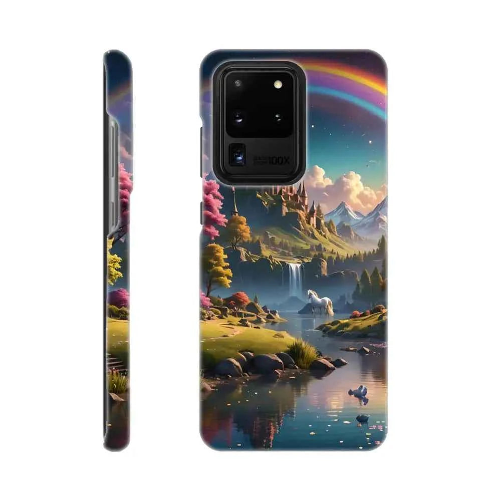 Realm of the Rainbow Crown – Slim Samsung Fantasy Case | PixiOnyx