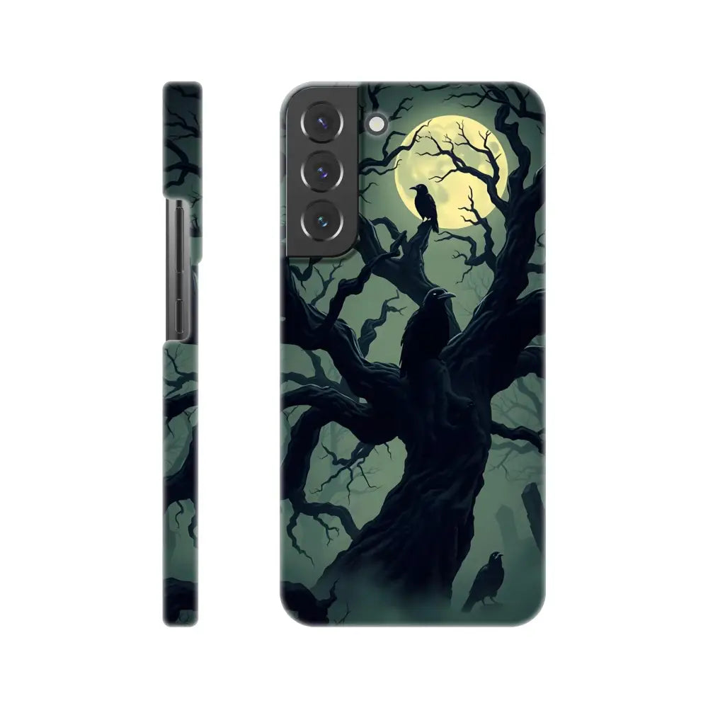 Samsung Slim Case with spooky tree design from PixiOnyx Phantom Grip Series