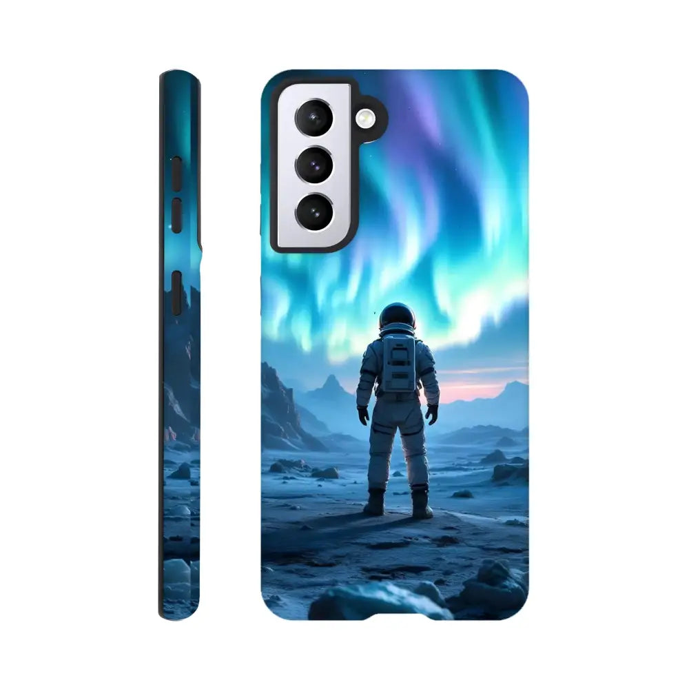 Samsung Tough Case with Astronaut Under Aurora design for Cosmic Armor collection