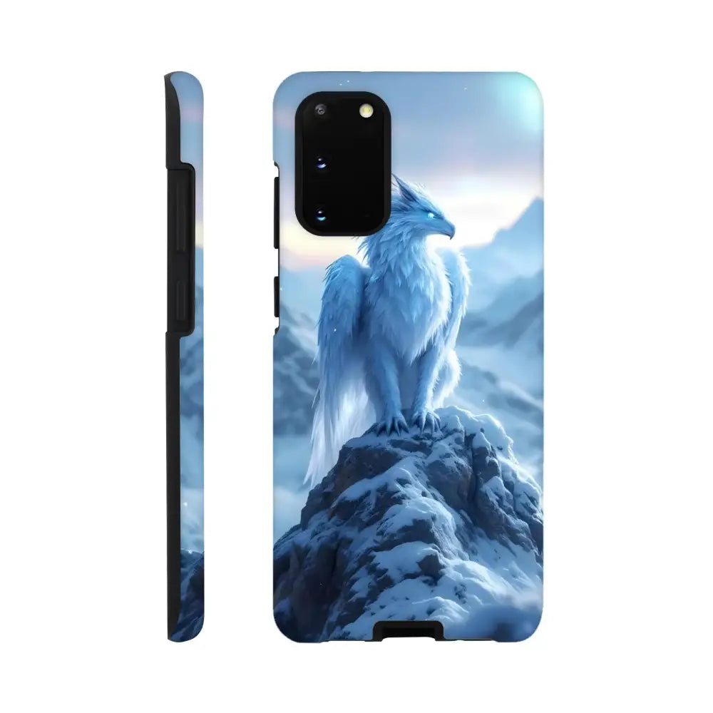 Protective Samsung Tough Case Frostpeak Gryphon PixiOnyx Winter Sentinel Fantasy Shell