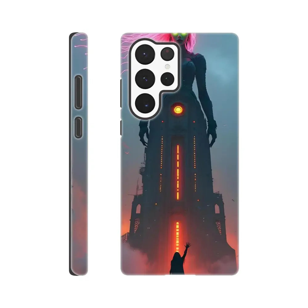 Samsung Tough Case with futuristic fantasy design from PixiOnyx Shockguard Series