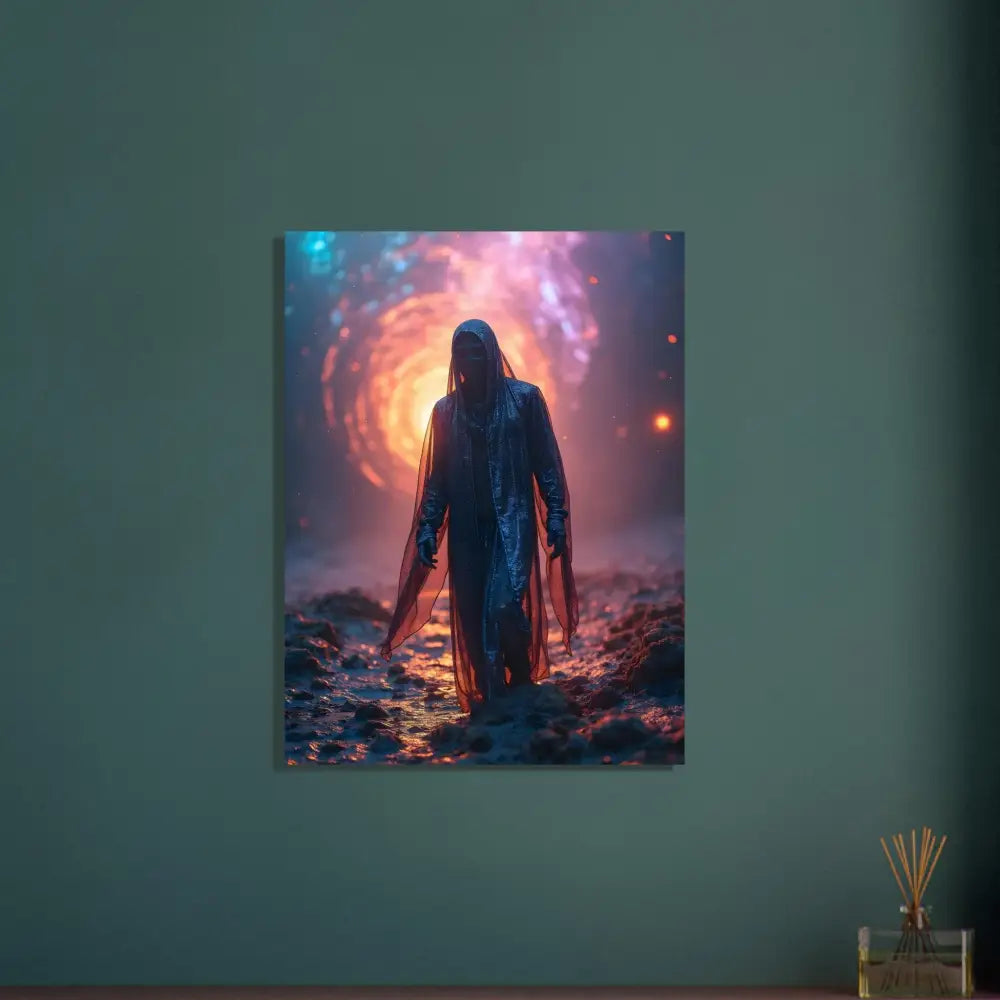 Framed fantasy art print Shadowwalker Poster Through the Rift PixiOnyx Fine Art Print
