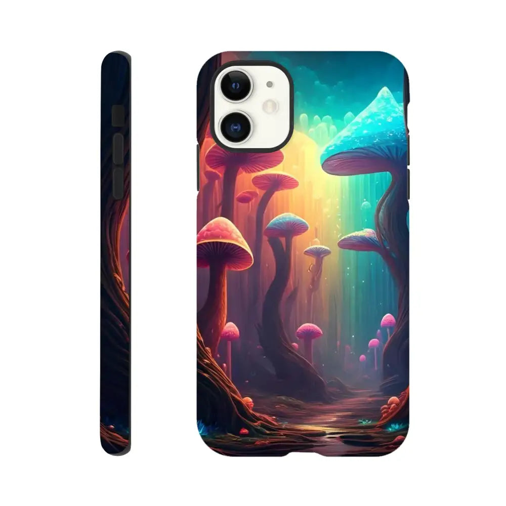 Mushroom-themed phone case from Shroom Bloom Veil Beyond iPhone Forest Armor collection