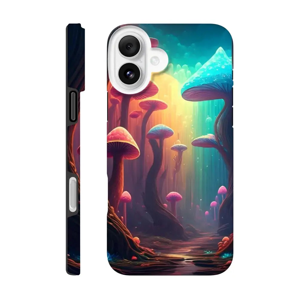 Mushroom-themed iPhone Tough Case from Shroom Bloom: The Veil Beyond by PixiOnyx