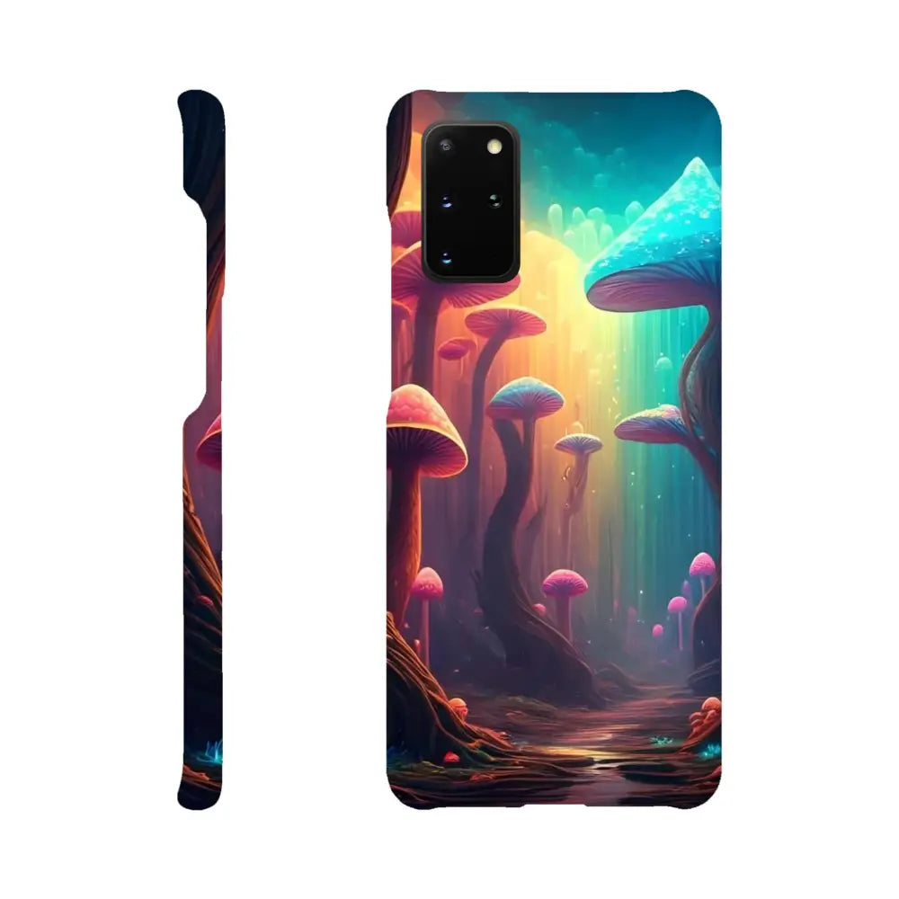 Mushroom-themed phone case for Samsung Galaxy from PixiOnyx Shroom Bloom collection
