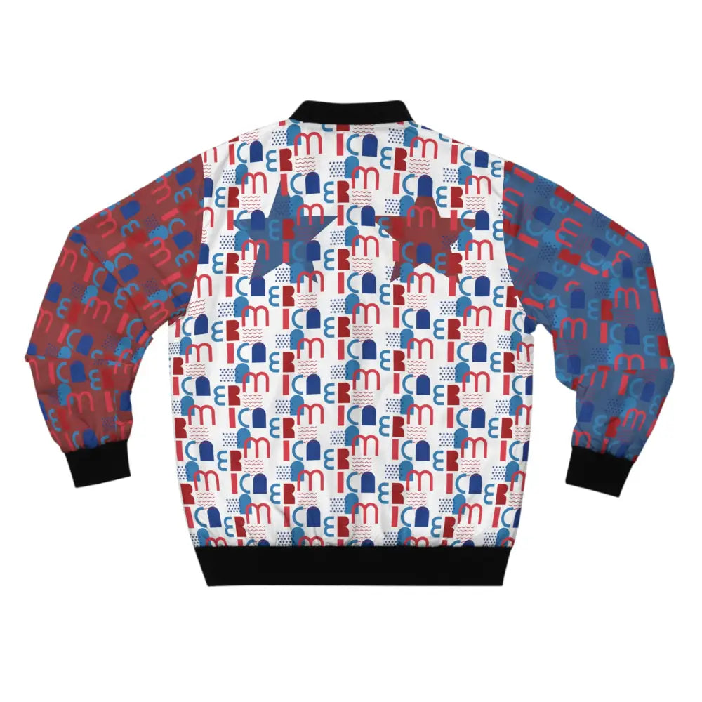 Patterned bomber jacket from PixiOnyx Streetwear’s Starstruck Swagger collection