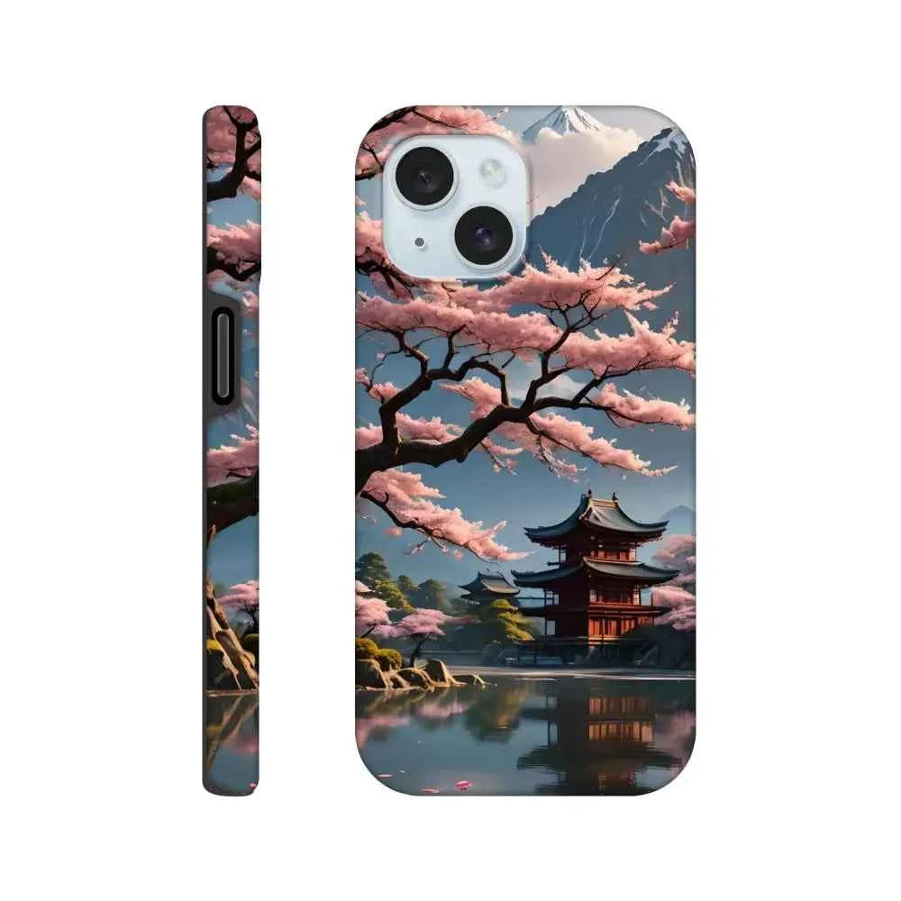 Temple Blossom Serenity – iPhone Tough Case | PixiOnyx