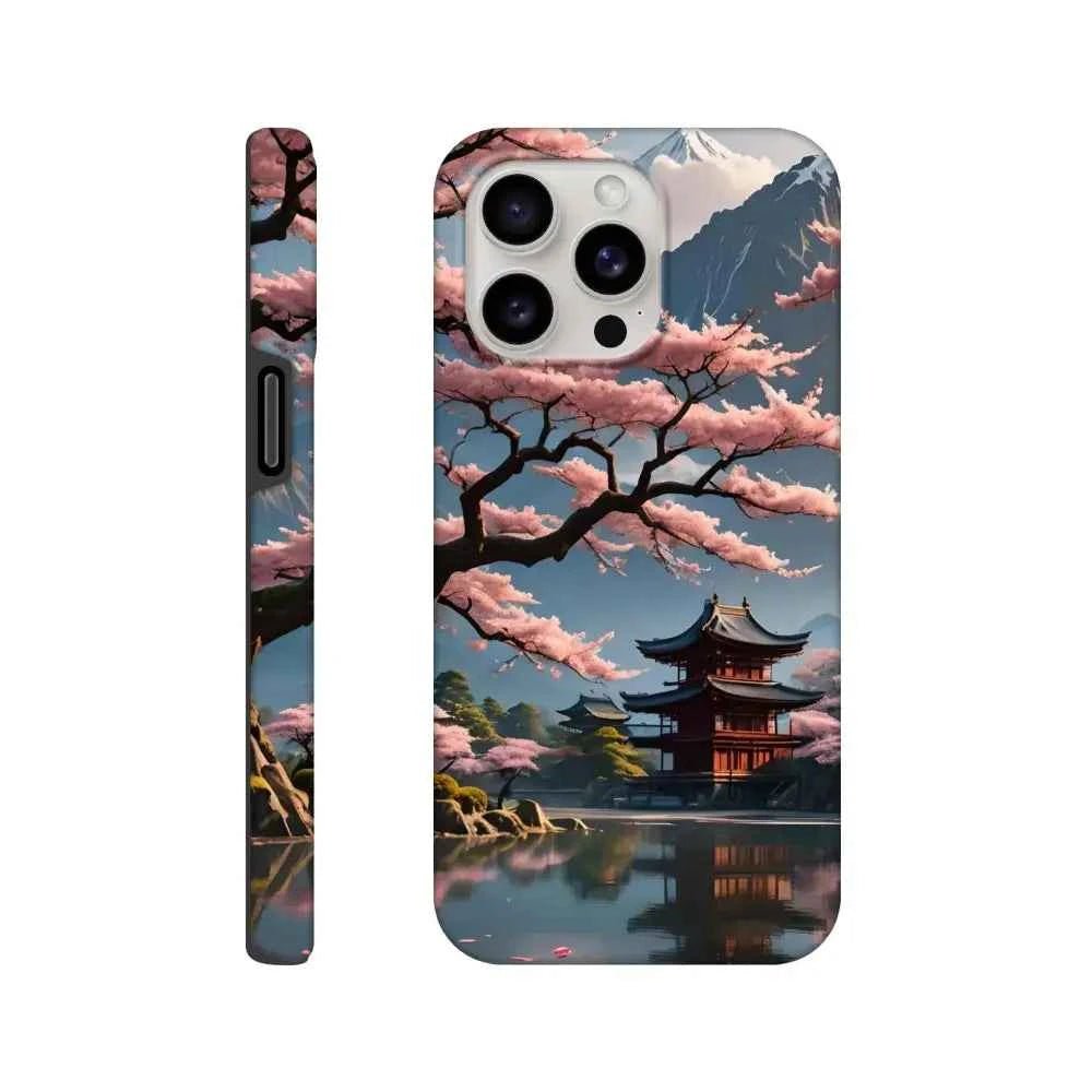 Temple Blossom Serenity – iPhone Tough Case | PixiOnyx