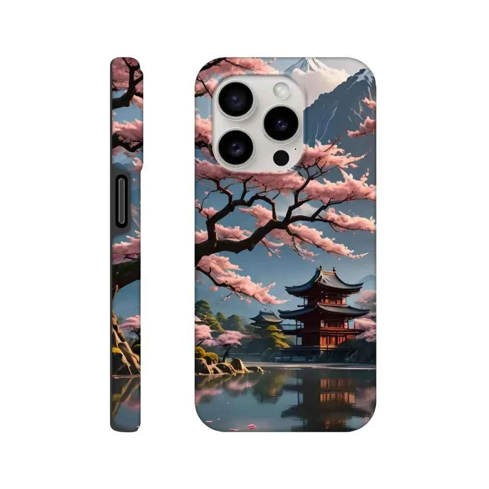 Temple Blossom Serenity – iPhone Tough Case | PixiOnyx