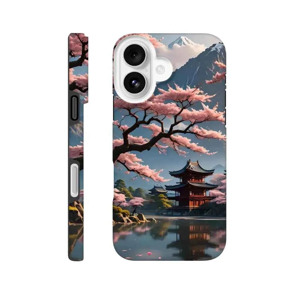Temple Blossom Serenity – iPhone Tough Case | PixiOnyx