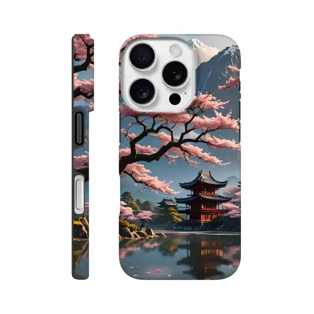 Temple Blossom Serenity – iPhone Tough Case | PixiOnyx