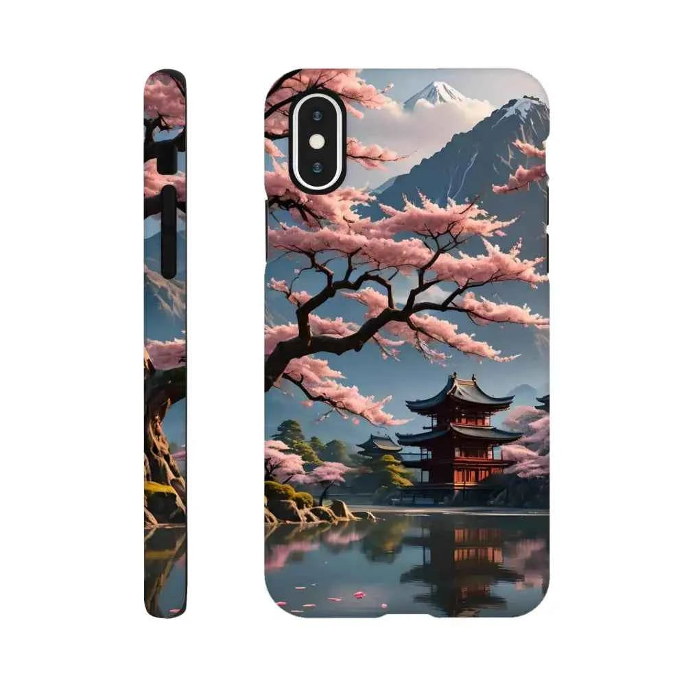 Temple Blossom Serenity – iPhone Tough Case | PixiOnyx