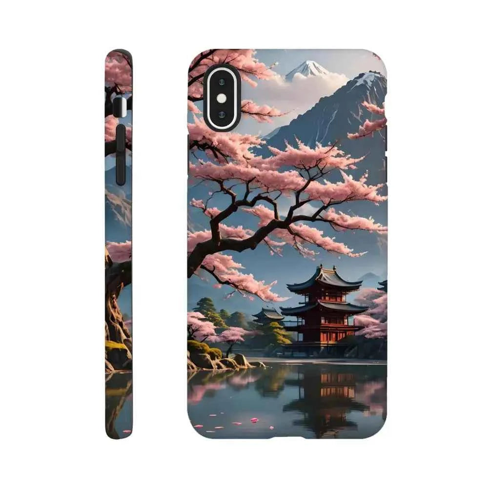 Temple Blossom Serenity – iPhone Tough Case | PixiOnyx