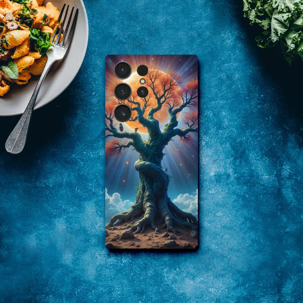 Tree-themed Samsung smartphone case from PixiOnyx Stellar Tree collection