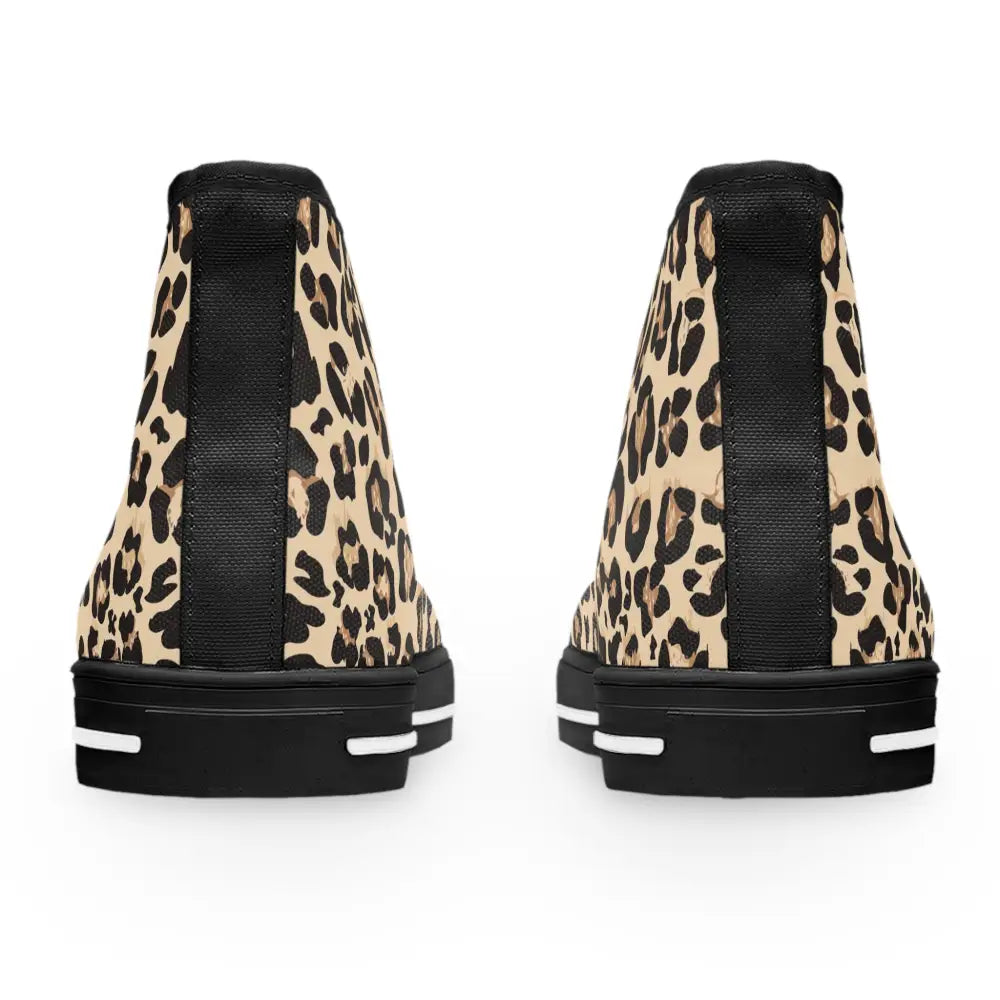 Leopard print high-top sneakers from PixiOnyx Womens High-Top Sneakers Wild Mirage