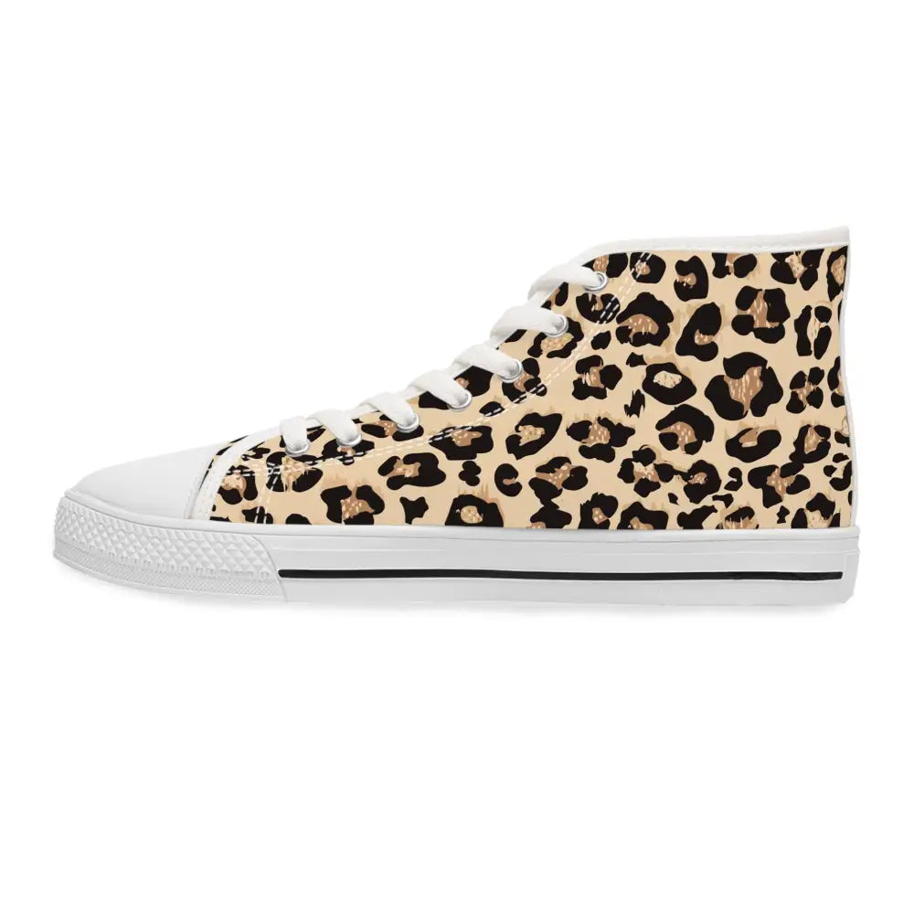 Leopard print high-top sneaker from Women’s High-Top Sneakers Wild Mirage PixiOnyx