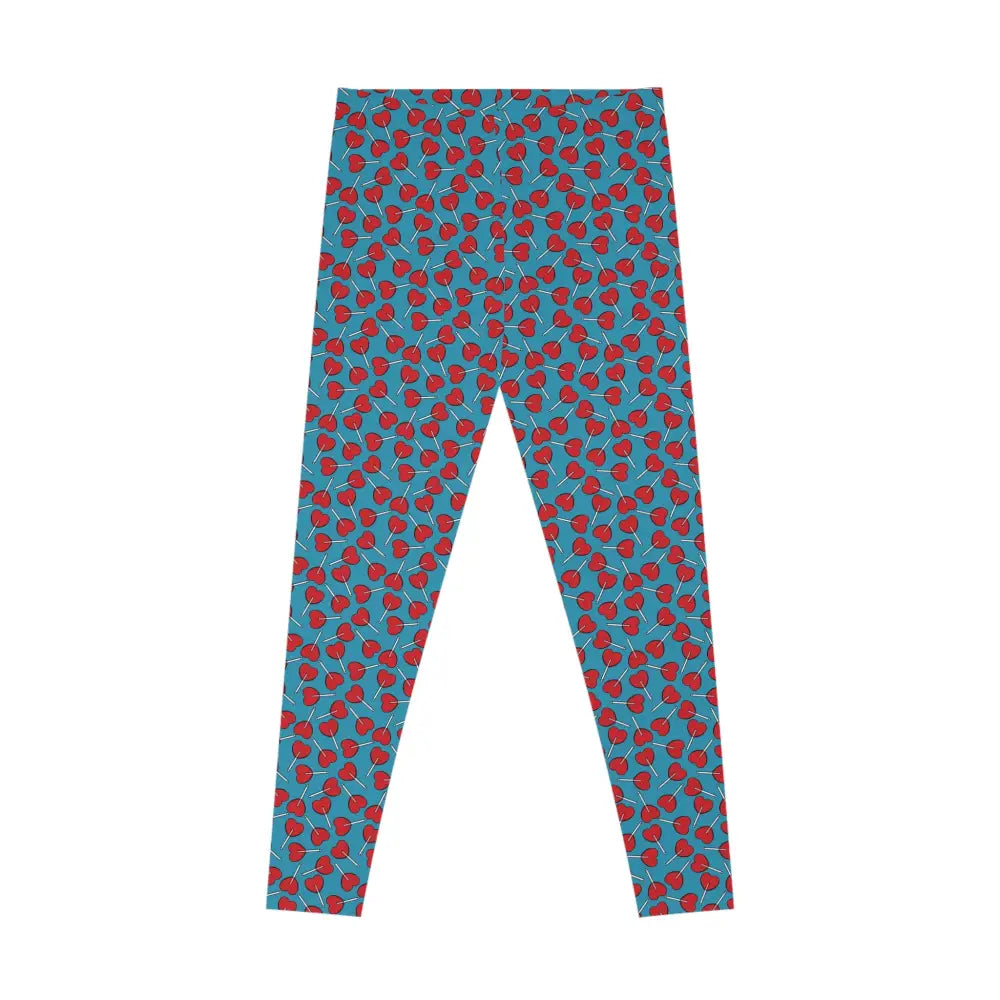 Cherry-patterned Women’s Leggings from PixiOnyx Playwear Lick Me Later collection