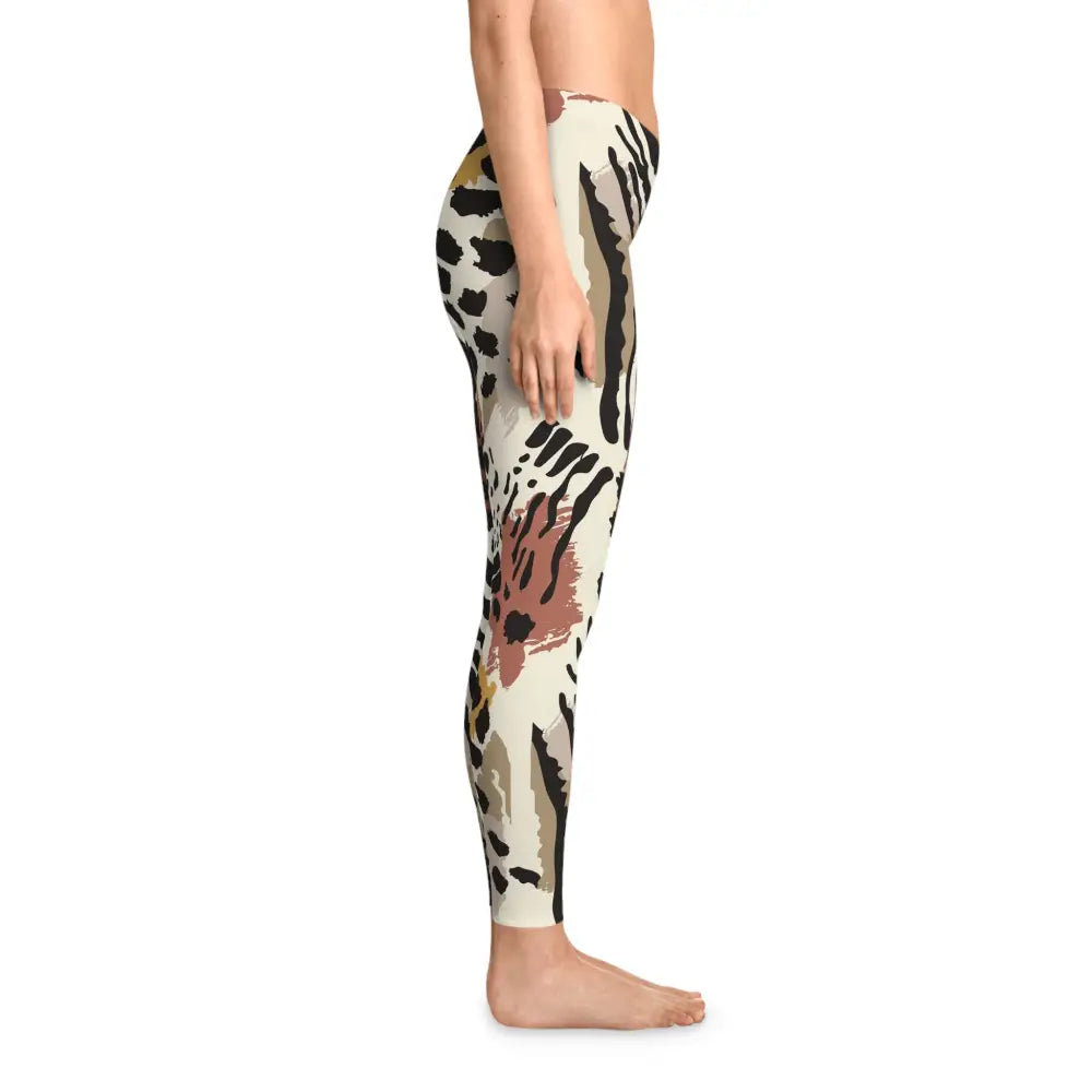 Animal print leggings from PixiOnyx Fierceform Activewear Women’s Leggings Wild & Free Stretchy Print