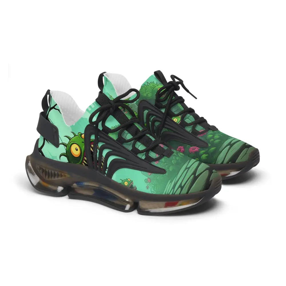 Colorful cartoon-themed running shoes from Women’s Mesh Sneakers Grinvine Grove Ecocore Street Fusion