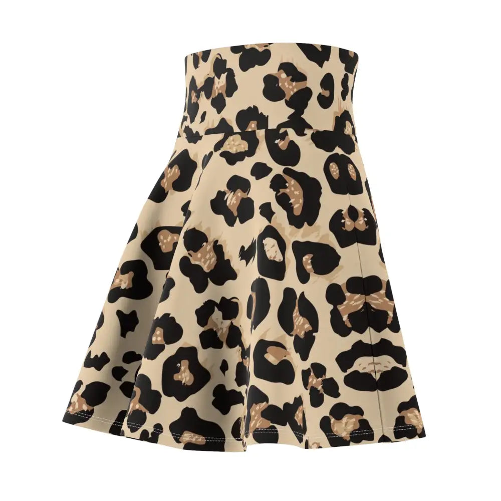 Leopard print skater skirt from PixiOnyx Fiercewear Women’s Skater Skirt collection