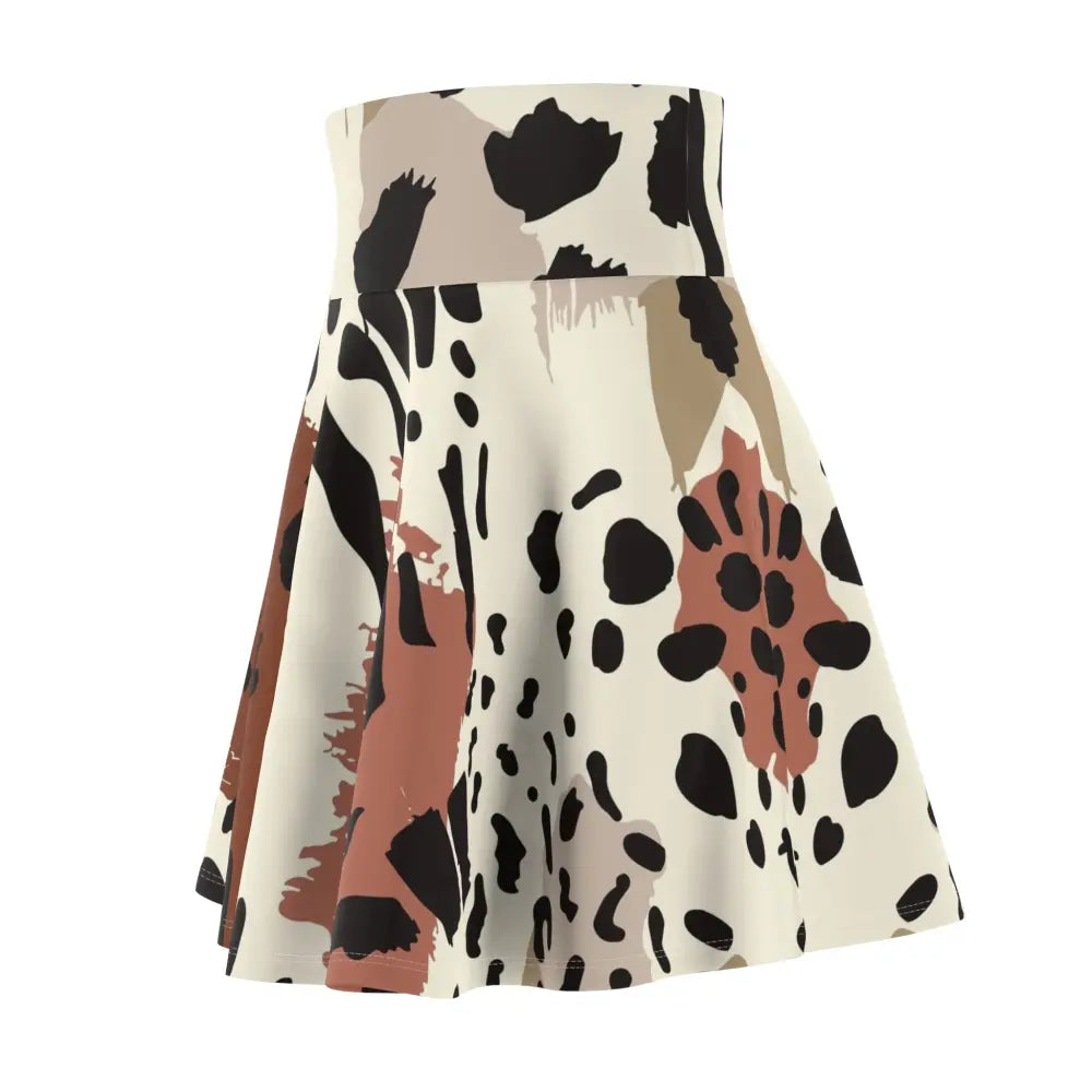 Patterned skater skirt from Women’s Skater Skirt Wild Mirage by PixiOnyx Statementwear