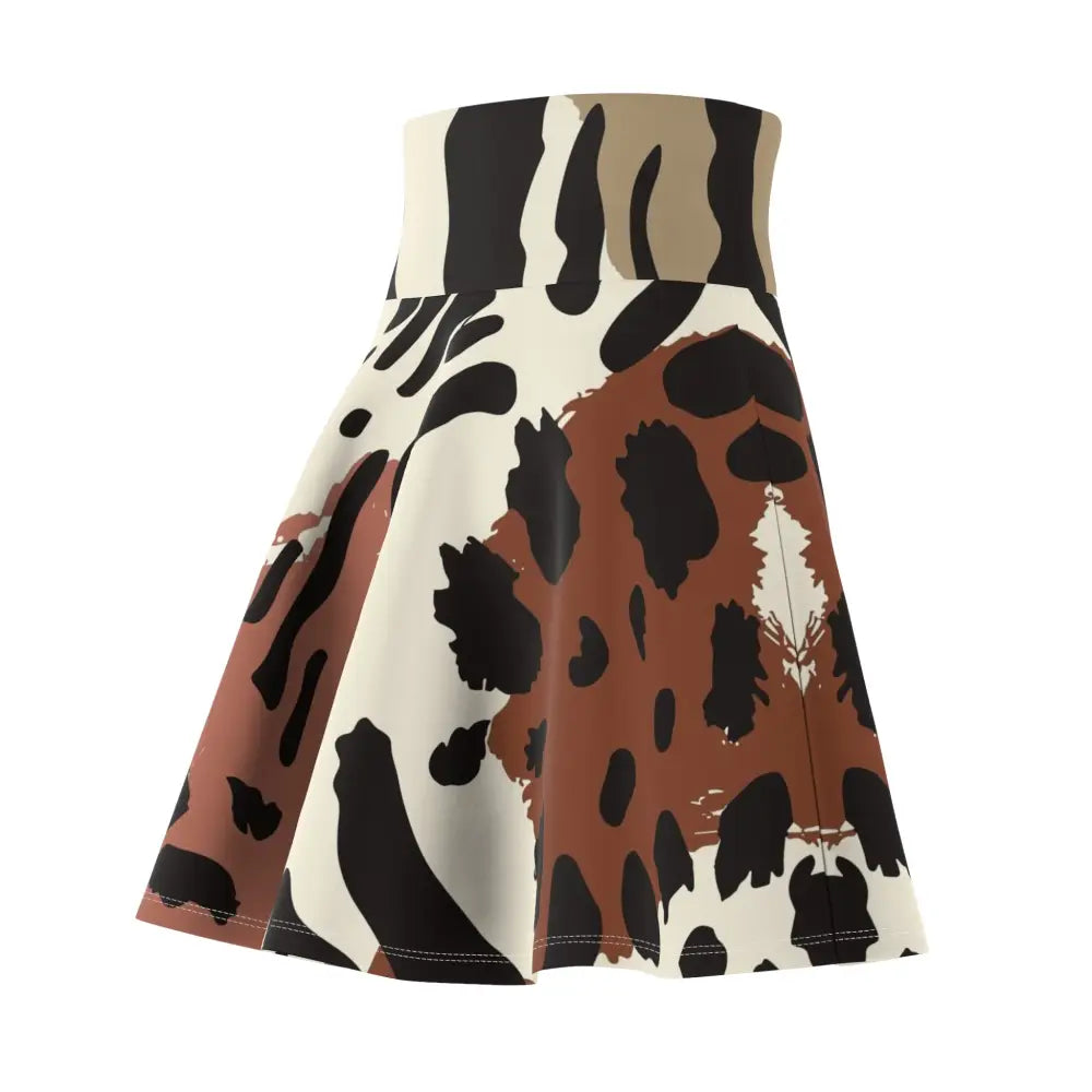Animal-print skater skirt from PixiOnyx Statementwear Women’s Skater Skirt Wild Mirage