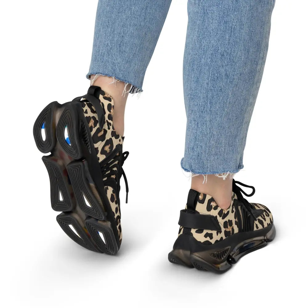 Women’s Leopard Print Athletic Shoes from PixiOnyx Streetstride Edition