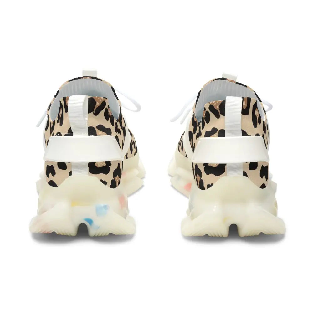 Leopard print sneakers from PixiOnyx Streetstride Edition Women’s Sneakers Leopard Luxe Run