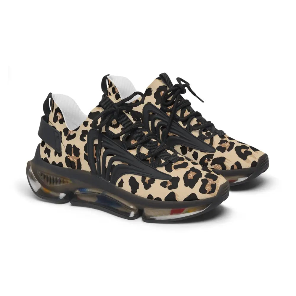 Leopard print athletic shoes Womens Sneakers Leopard Luxe Run PixiOnyx Streetstride Edition