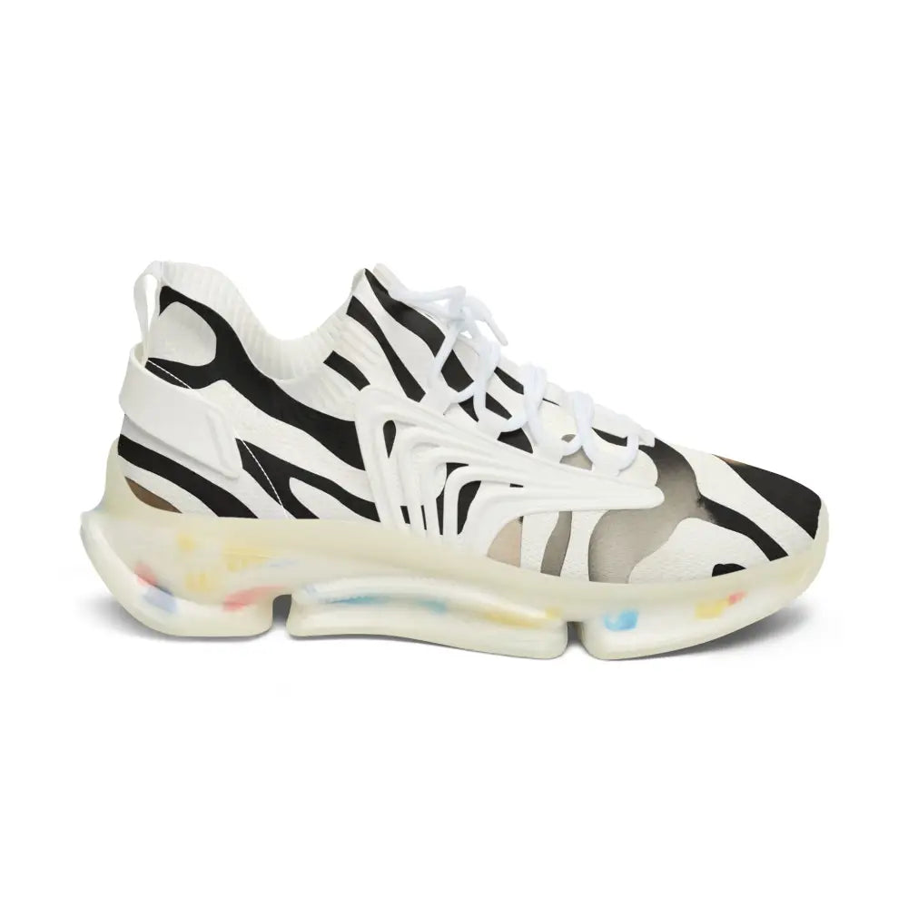 Women’s Sneakers Nightstripe Pulse with Zebra-Stripe Athletic Shoe Design