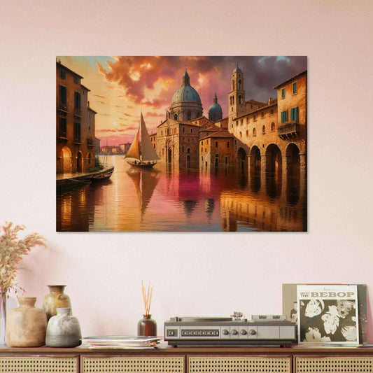 Wood Print – Venetian Reverie | PixiOnyx Organic Nostalgia Series