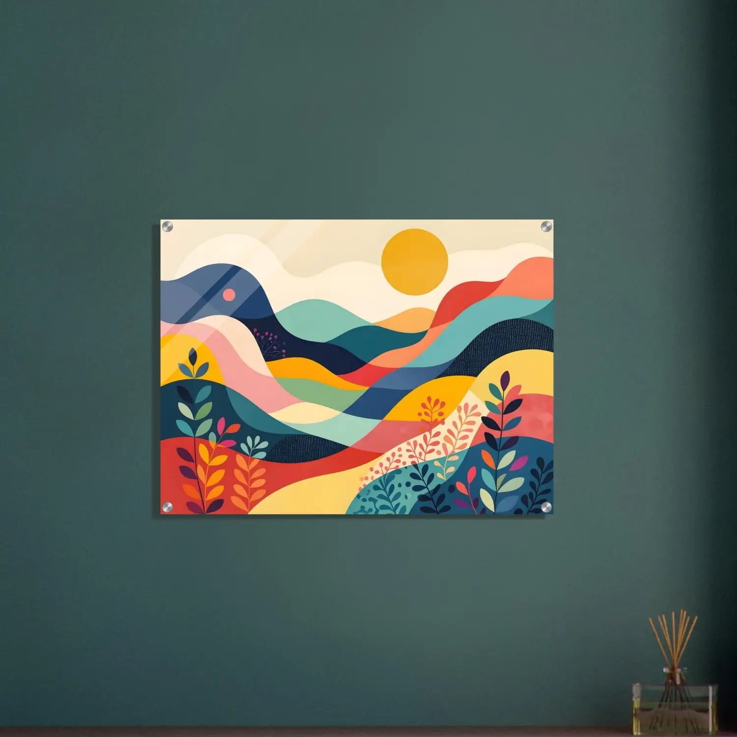 Transform Your Space - PixiOnyx’s Abstract Nature Landscape Acrylic Prints