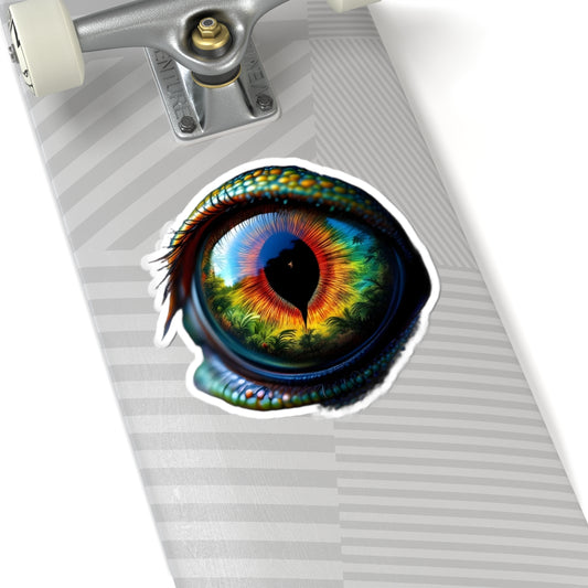 Kiss-Cut Sticker – Vibrant Eye | PixiOnyx CreatureVision Series