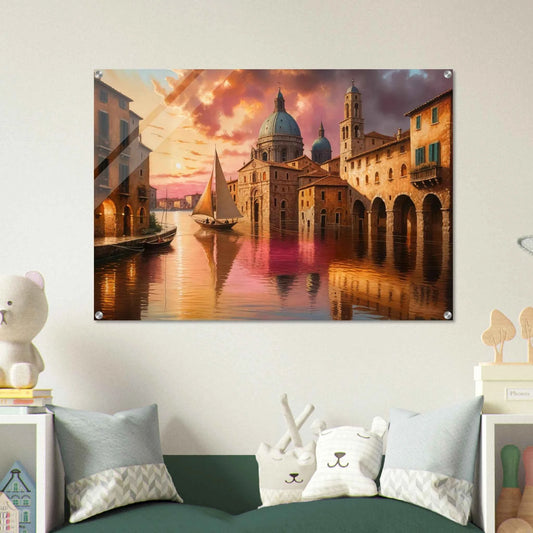 Acrylic Print – Venetian Reverie | PixiOnyx Crystal Dream Display