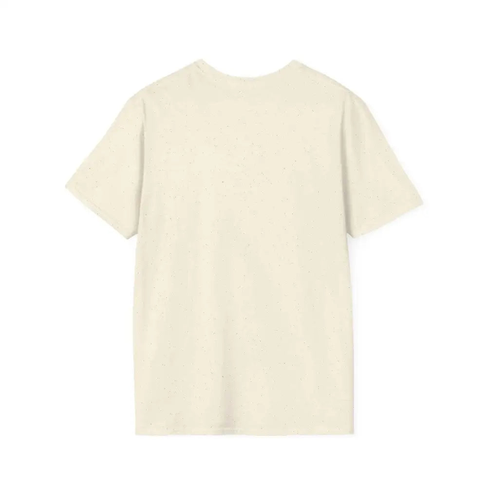 Cream-colored unisex softstyle t-shirt with ribbed collar retains seamless design reduces for astrology lovers