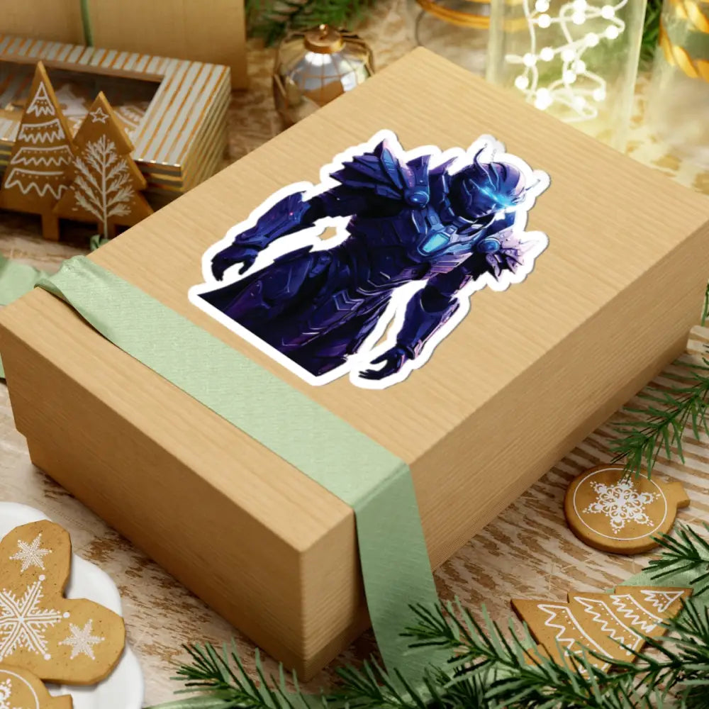 Fortnite Omega sticker on Celestial Vanguard Futuristic Armor Kiss-Cut Decal