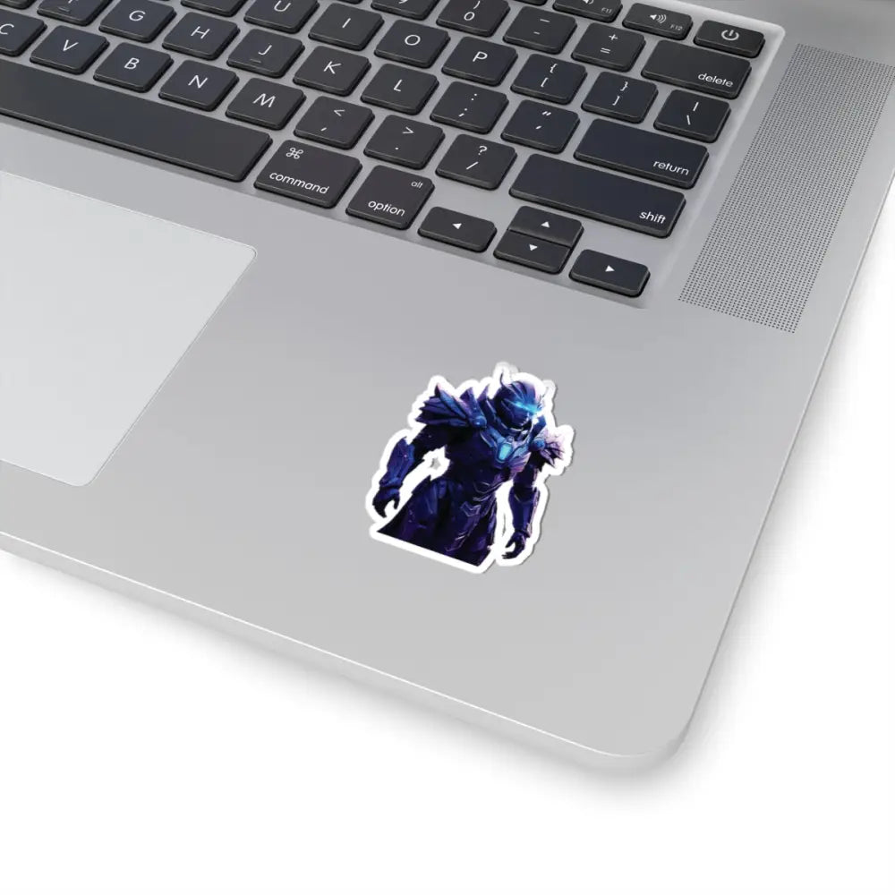 Destiny 2 character sticker on futuristic Celestial Vanguard armor decal by PixiOnyx