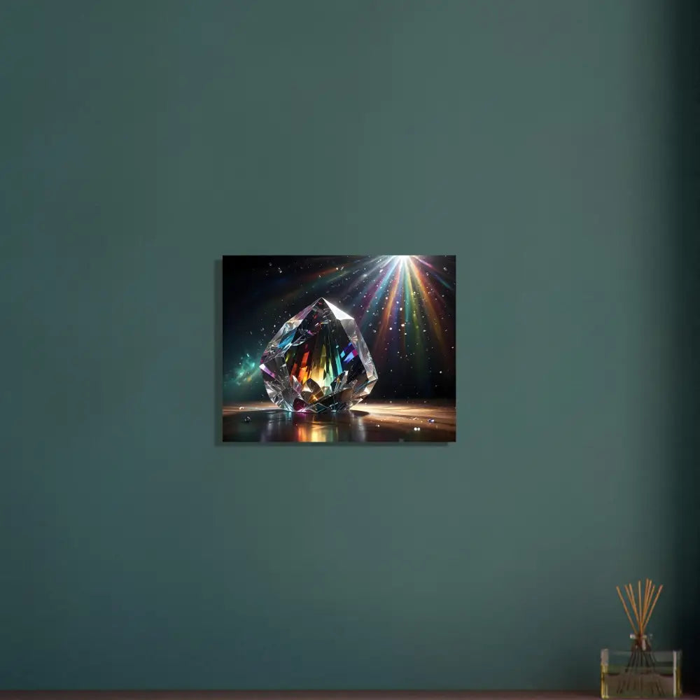 Prismatic crystal artwork displayed on Fine Art Poster PixiOnyx Dreamscape Print