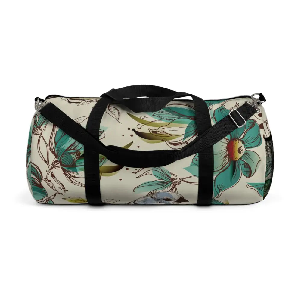 Floral Duffel Bag Stylish Travel Companion for Gym Weekend Getaways or Yoga Classes Perfect Gift Nature Lovers Large