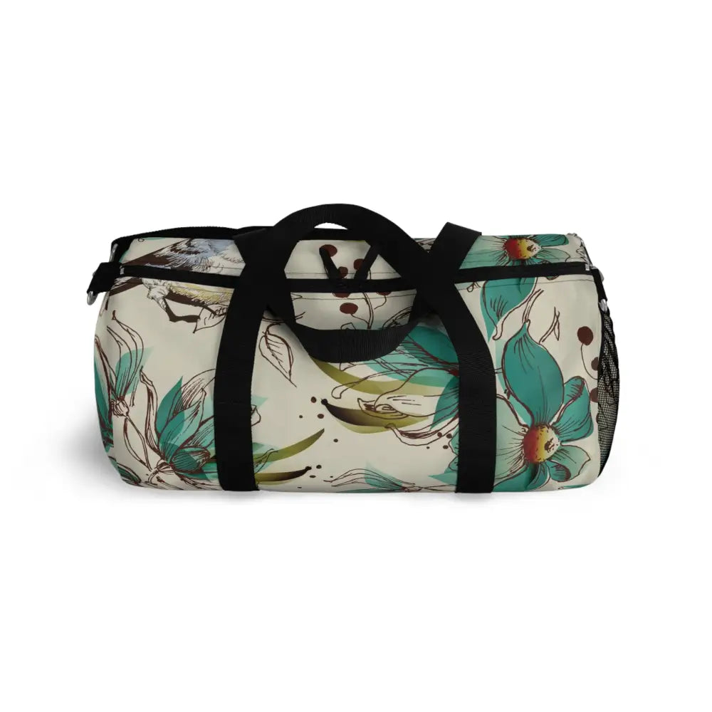Floral Duffel Bag Stylish Travel Companion for Gym Weekend Getaways or Yoga Classes Perfect Gift Nature Lovers Bags