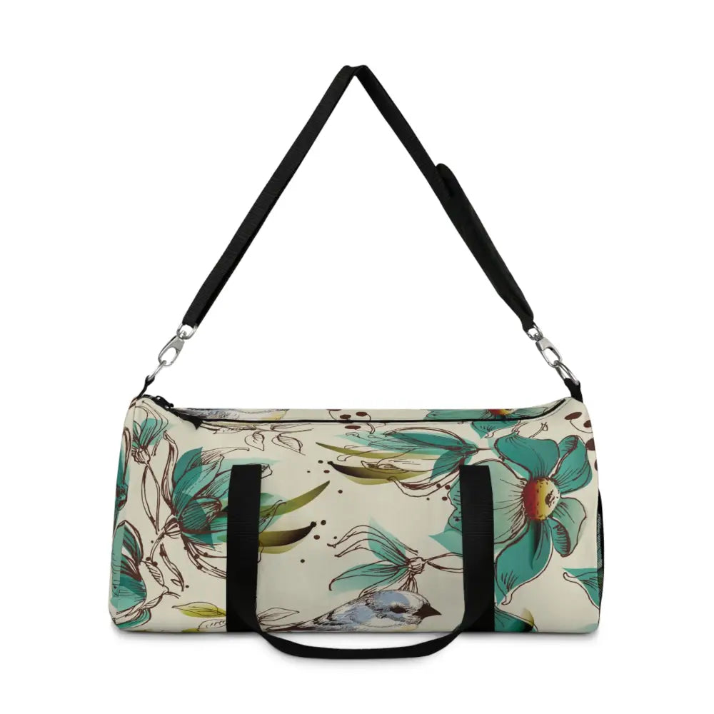 Floral Duffel Bag Stylish Travel Companion for Gym Weekend Getaways or Yoga Classes Perfect Gift Nature Lovers Bags