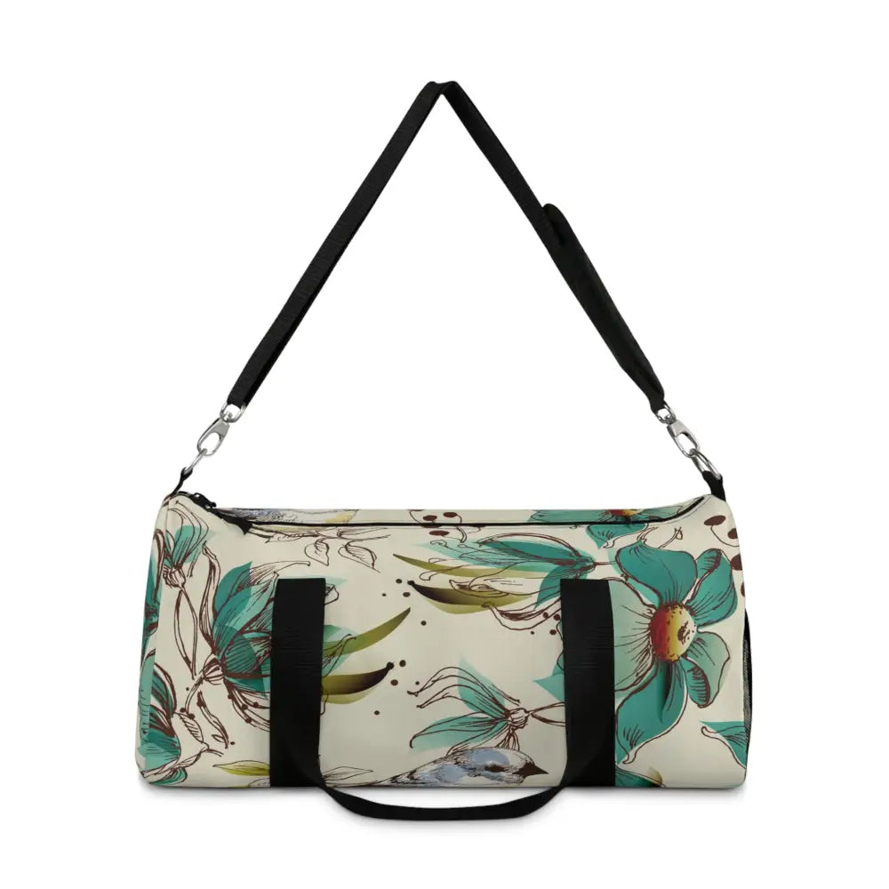 Floral Duffel Bag Stylish Travel Companion for Gym Weekend Getaways or Yoga Classes Perfect Gift Nature Lovers Bags