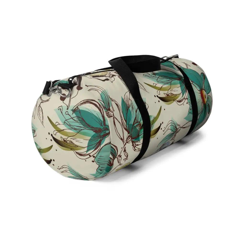 Floral Duffel Bag Stylish Travel Companion for Gym Weekend Getaways or Yoga Classes Perfect Gift Nature Lovers Bags