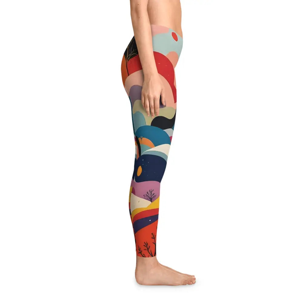 Colorful patterned leggings from Flowstate Mirage Women’s AOP Psychedelic Yoga Pants